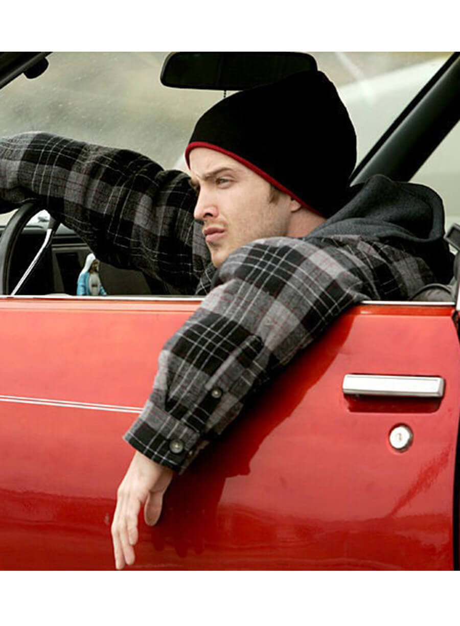 Harpoon Jesse Pinkman Inspired Same as Image Wool Fabric Wool Jacket - Breaking Bad Style