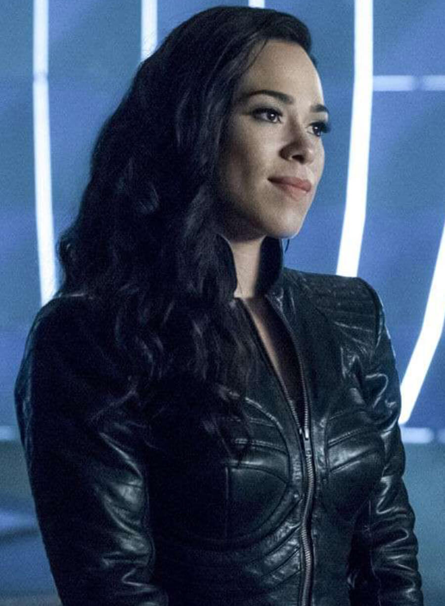 Harpoon Bashir Malik Inspired Black Synthetic Leather Leather Jacket - The Flash Style