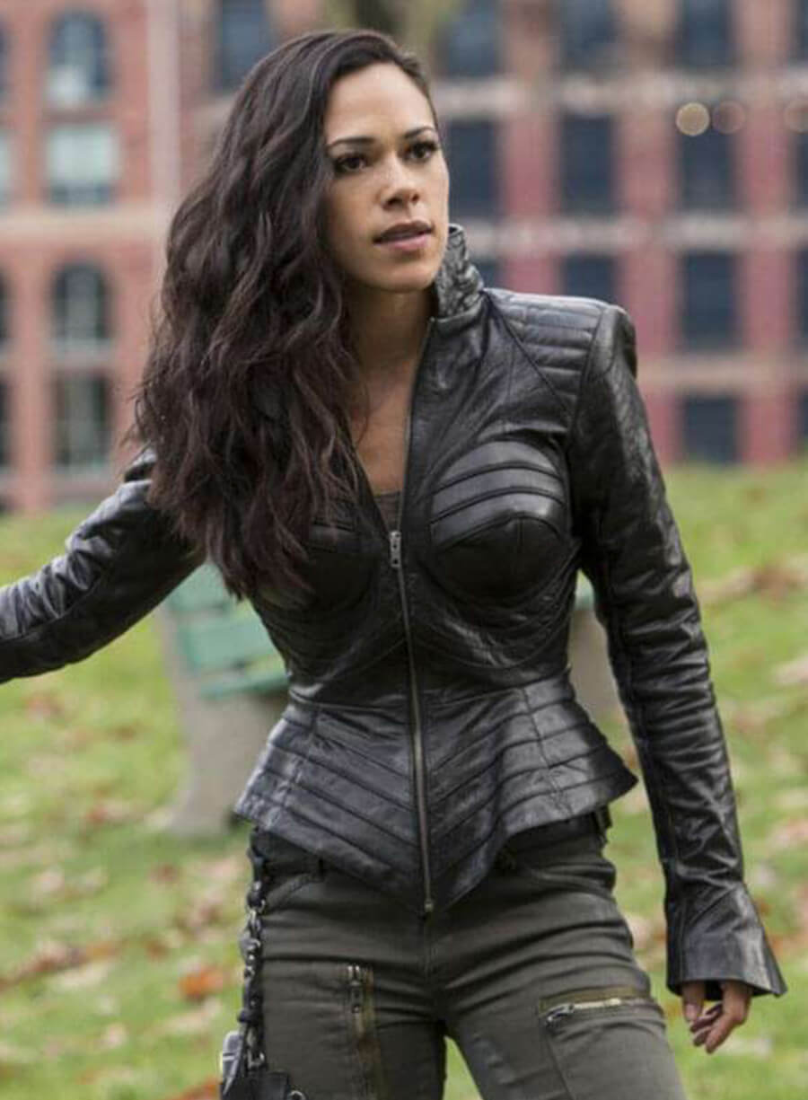 Harpoon Bashir Malik Inspired Black Synthetic Leather Leather Jacket - The Flash Style