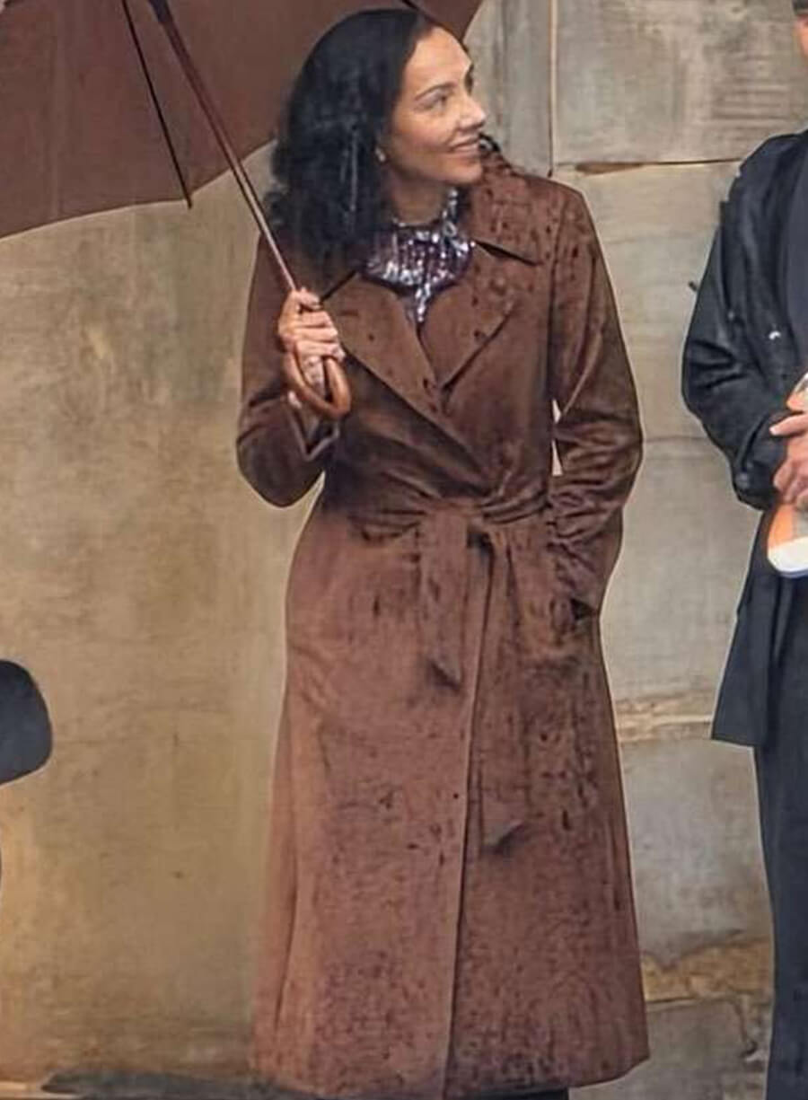 Harpoon Jessica Grundle Inspired Brown Coat - Clayface 2026 Style