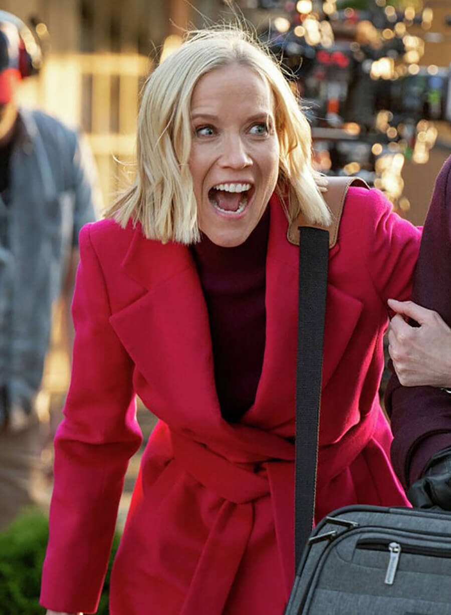 Harpoon Juniper Inspired Red Coat - Mystic Christmas Style