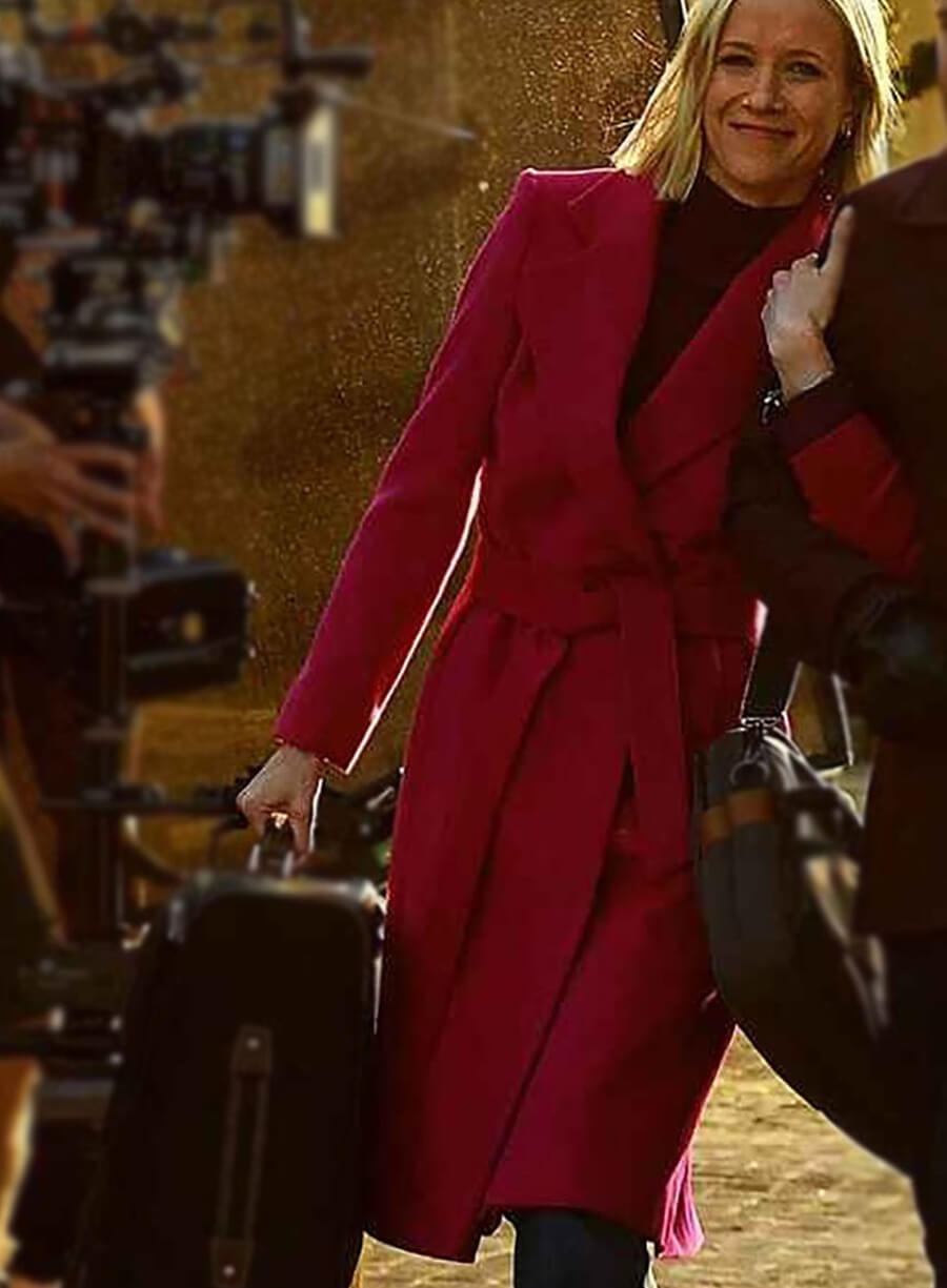 Harpoon Juniper Inspired Red Coat - Mystic Christmas Style