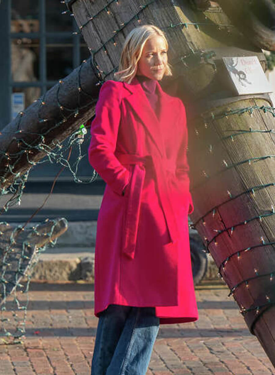 Harpoon Juniper Inspired Red Coat - Mystic Christmas Style