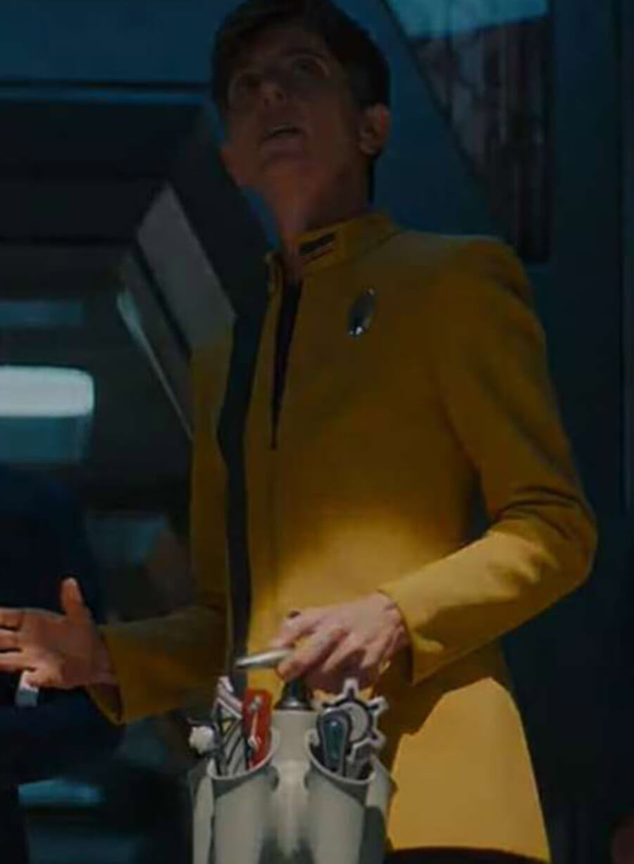Harpoon Jett Reno Inspired Yellow Leather Jacket - Star Trek Discovery S5 Style