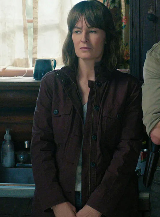 Harpoon Jill Bodwin Inspired Maroon Leather Jacket - Untamed 2025 Style