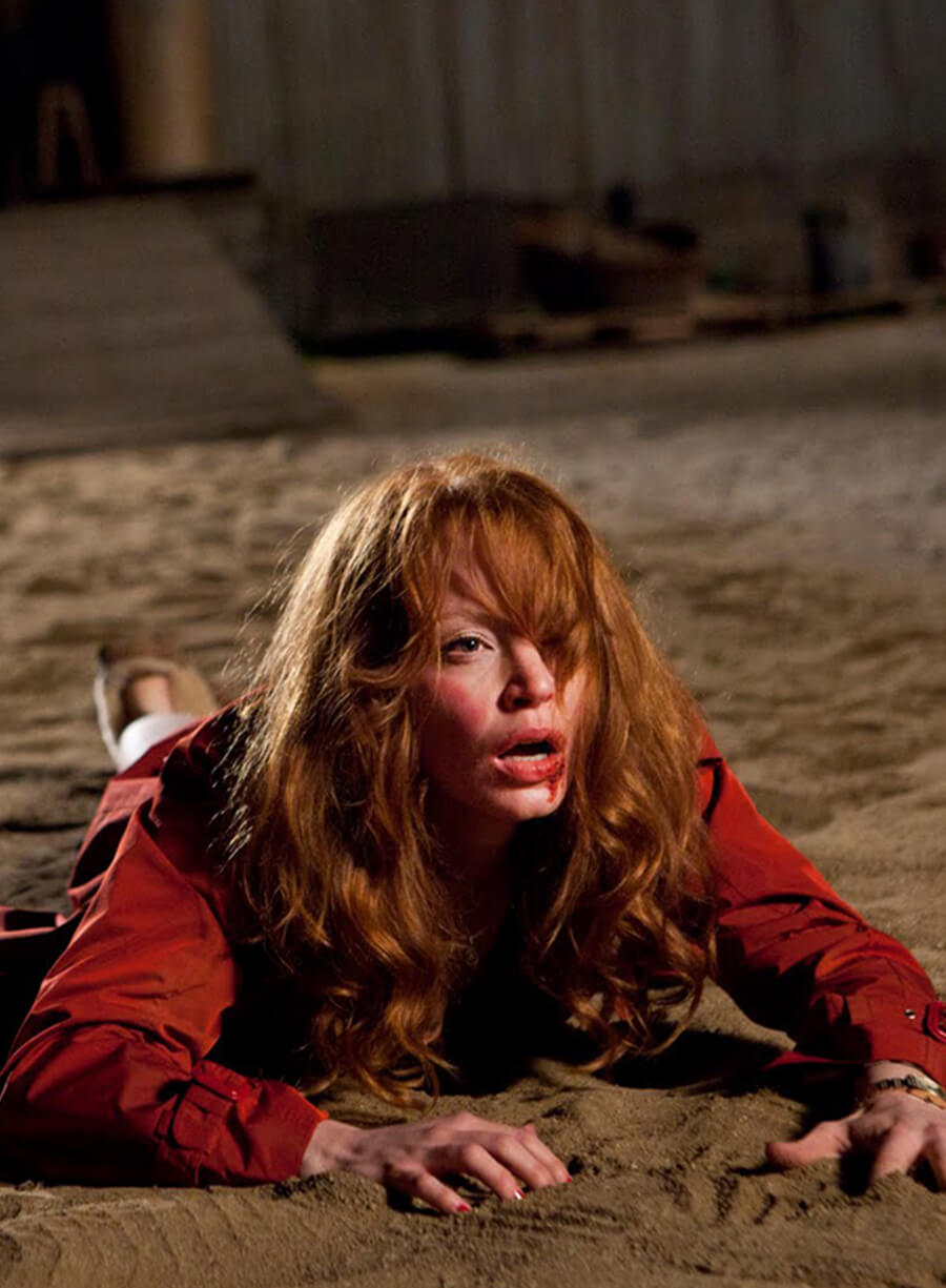 Harpoon Jilly Kitzinger Inspired Red Coat - Torchwood Style