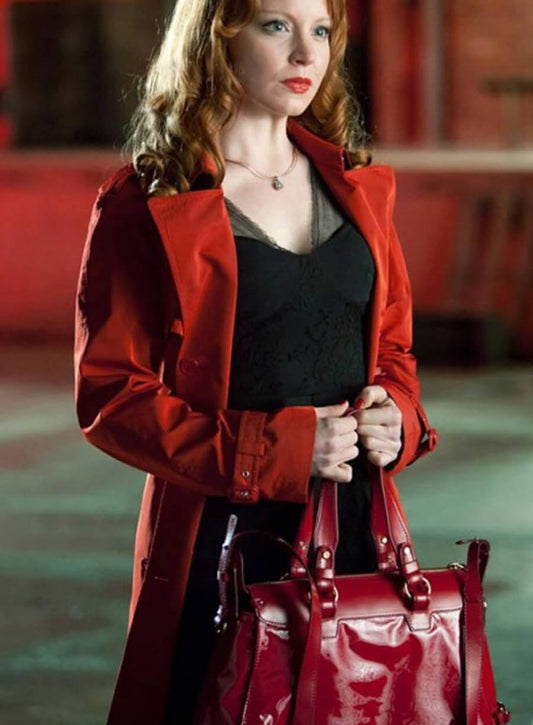 Harpoon Jilly Kitzinger Inspired Red Coat - Torchwood Style
