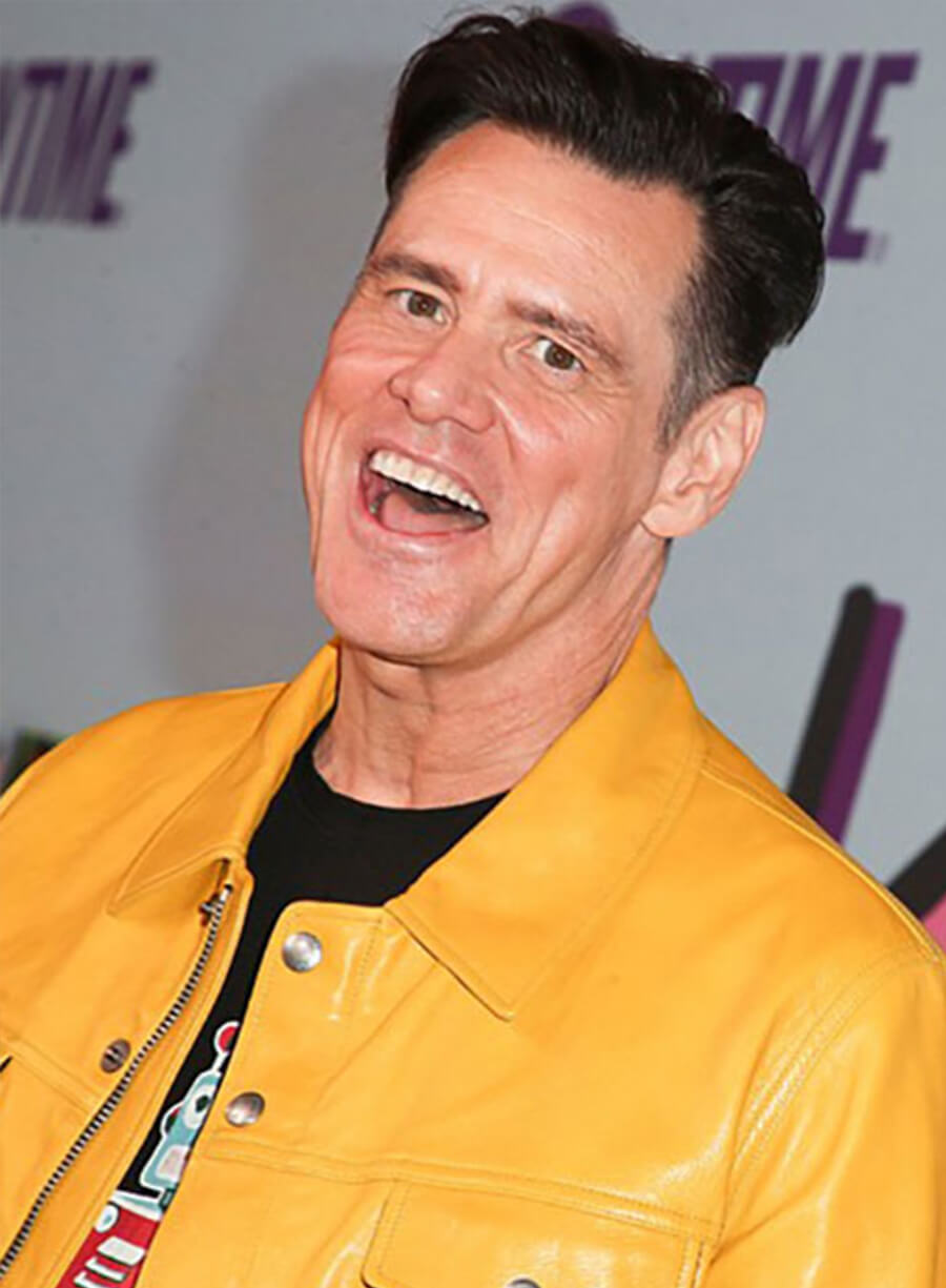 Harpoon Jim Carrey Yellow Inspired Yellow Leather Jacket
