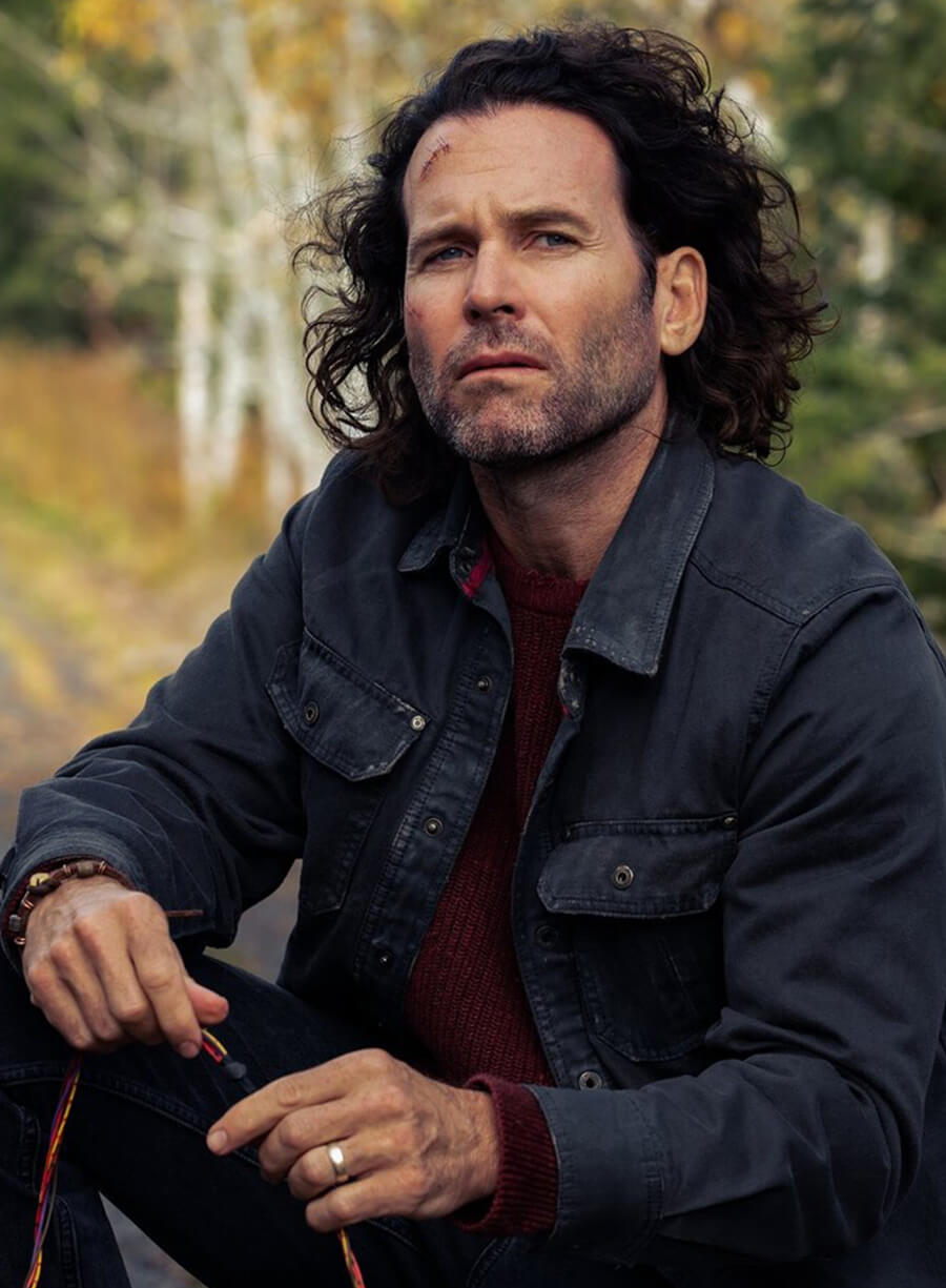 Harpoon Jim Matthews Inspired Black Cotton Fabric Cotton Jacket - From S02 Style