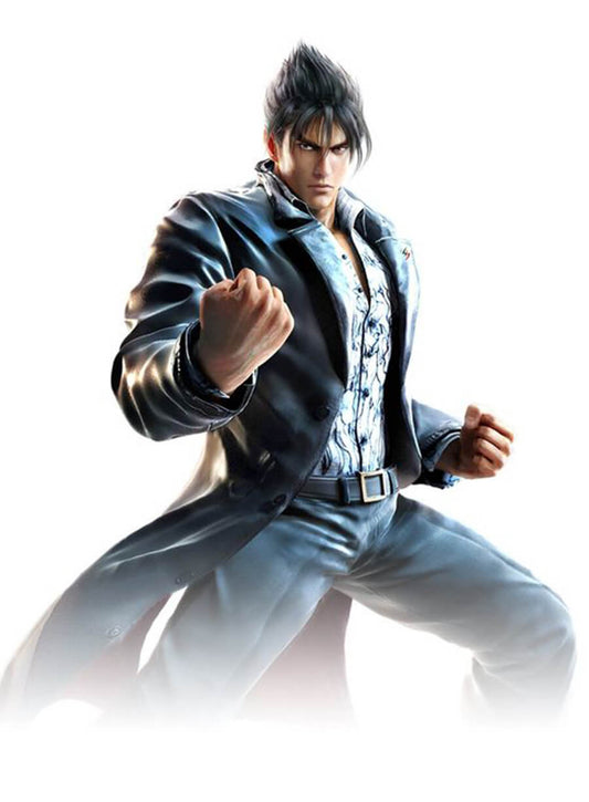 Harpoon Jin Kazama Inspired Black Coat - Tekken 6 Style