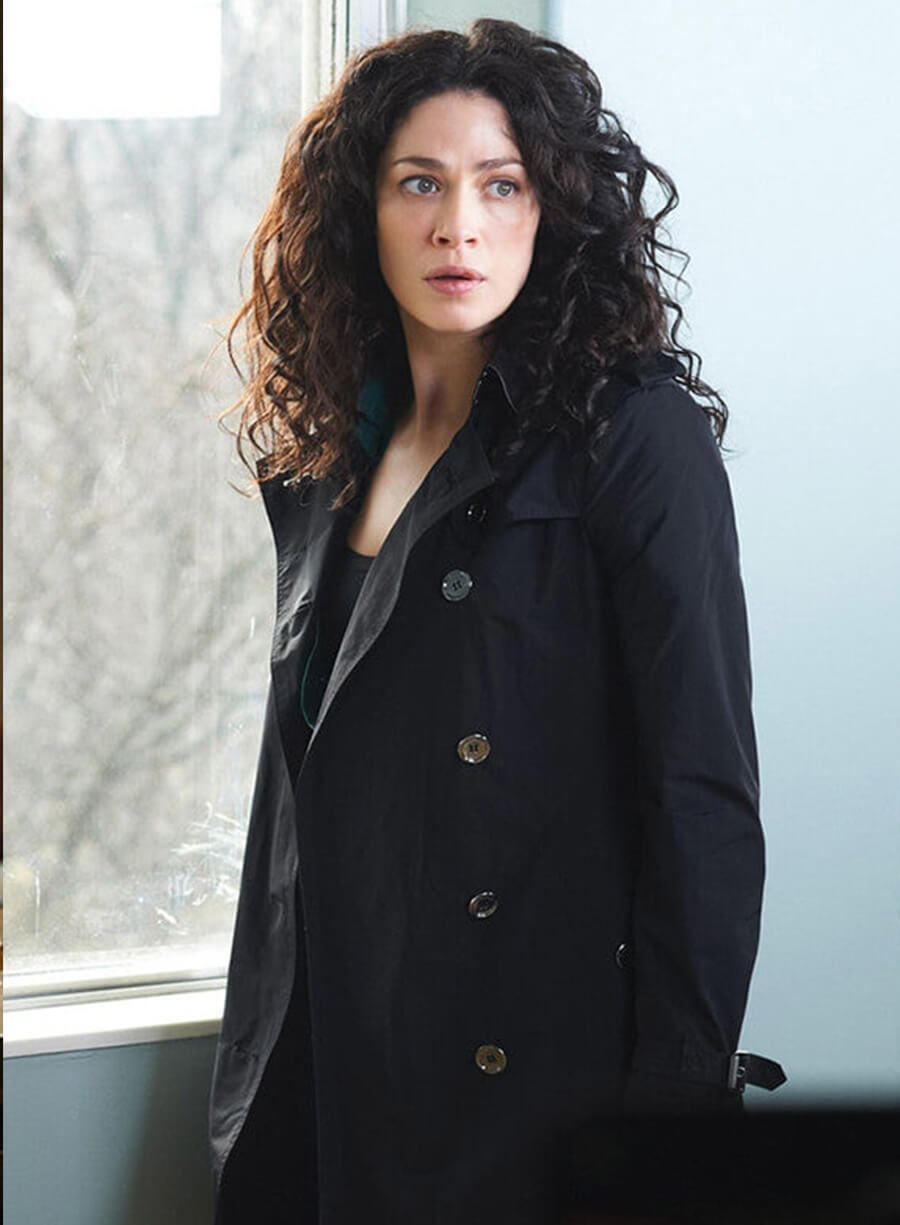 Harpoon Myka Bering Inspired Black Coat - Warehouse 13 Style