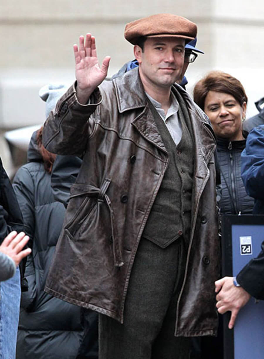 Harpoon Joe Coughlin Inspired Brown Coat - Live By Night Style