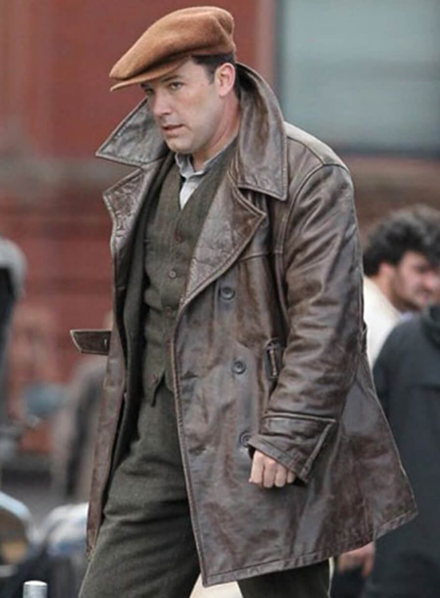 Harpoon Joe Coughlin Inspired Brown Coat - Live By Night Style