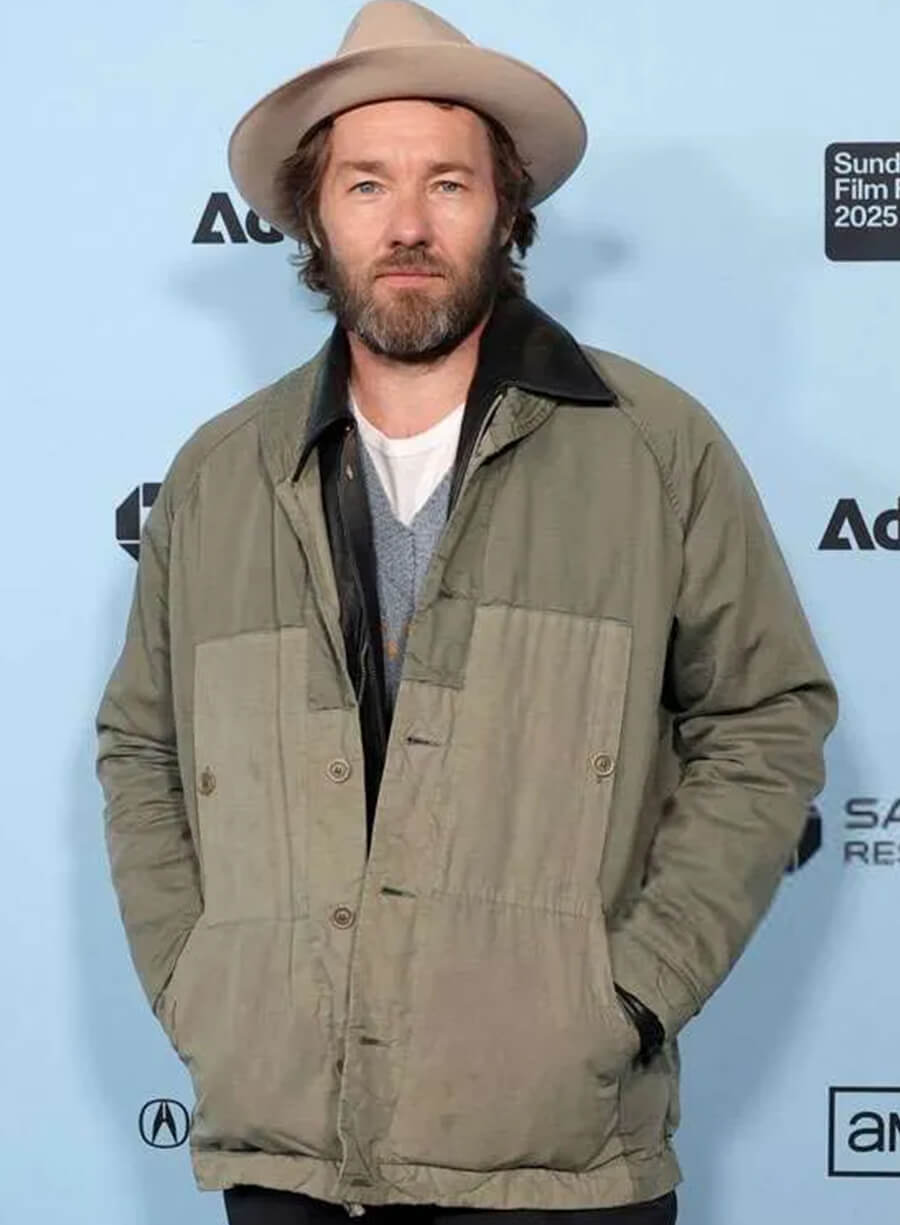 Harpoon Joel Edgerton Inspired Green Cotton Fabric Cotton Jacket - Train Dreams Style