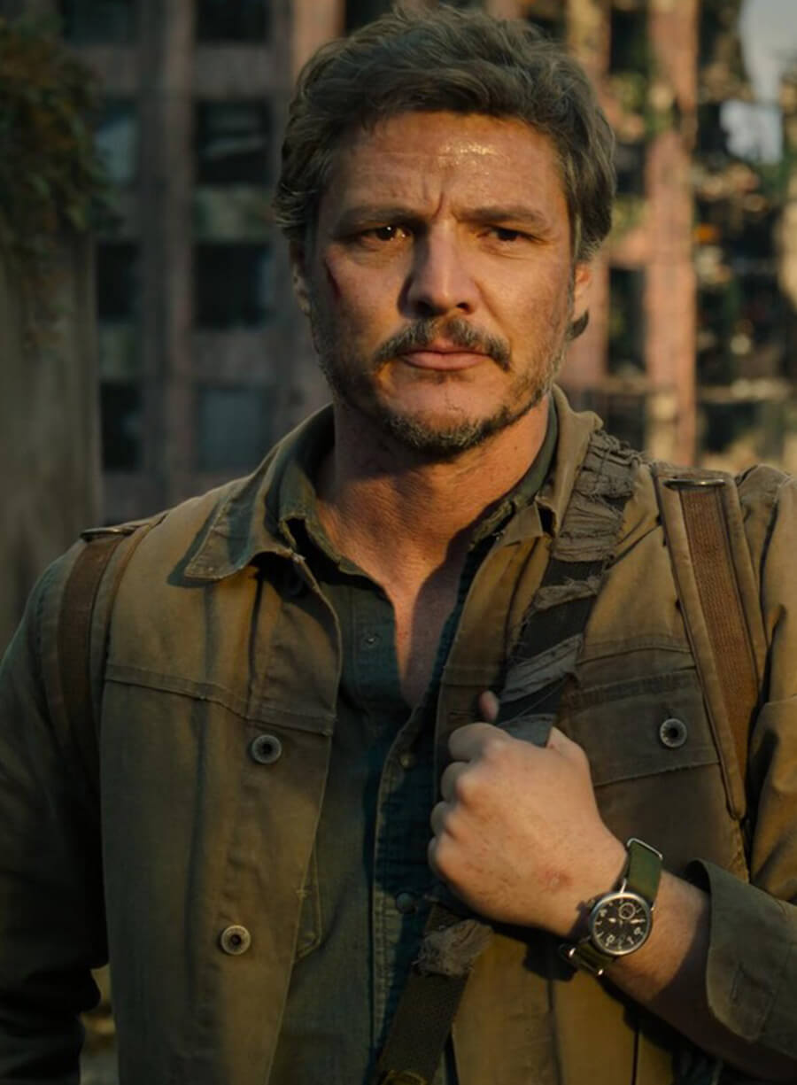 Harpoon Joel Miller Inspired Brown Cotton Fabric Cotton Jacket - The Last of Us Style