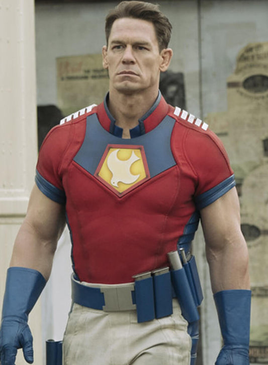 Harpoon Peacemaker Inspired Red Costume Jacket