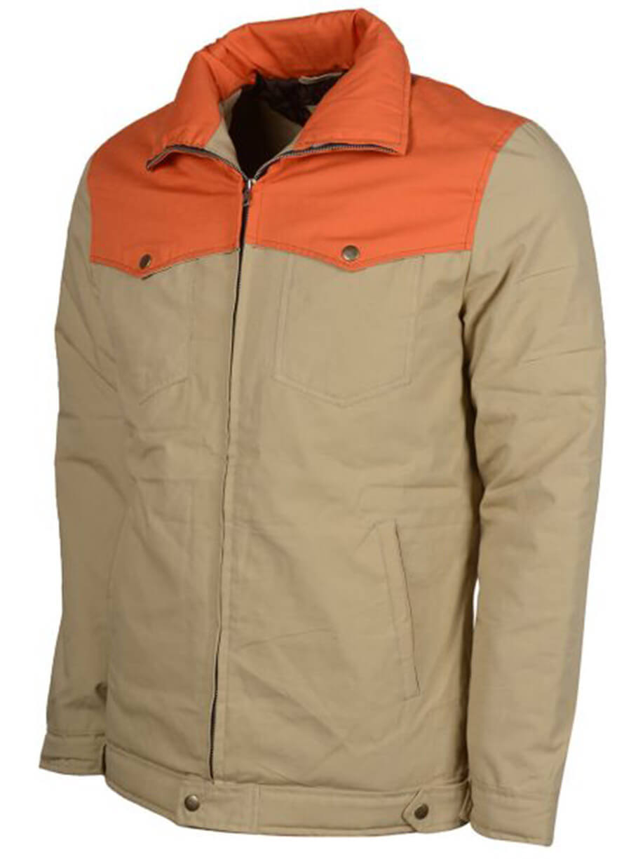 John Dutton Yellowstone Beige Cotton Jacket