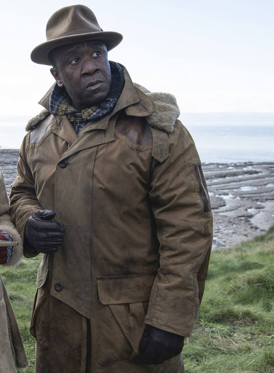 Harpoon John Faa Inspired Brown Coat - His Dark Materials Style