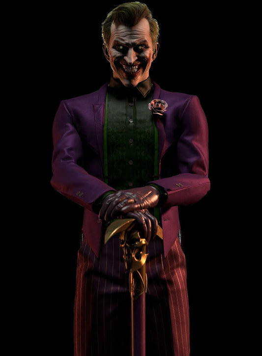 Harpoon Joker Inspired Purple Coat - Mortal Kombat 11 Style