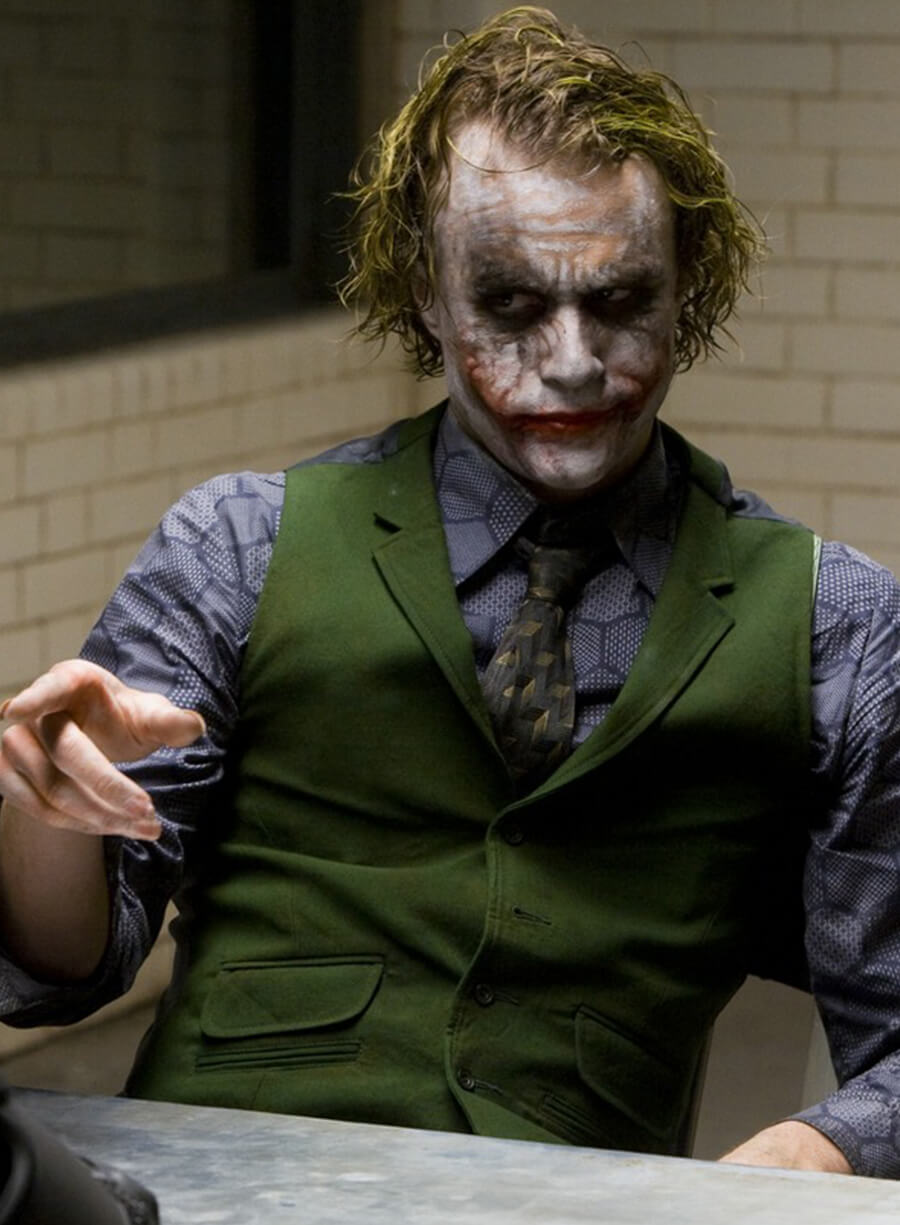 Harpoon Joker Inspired Green Cotton Fabric Cotton Jacket - The Dark Knight Style