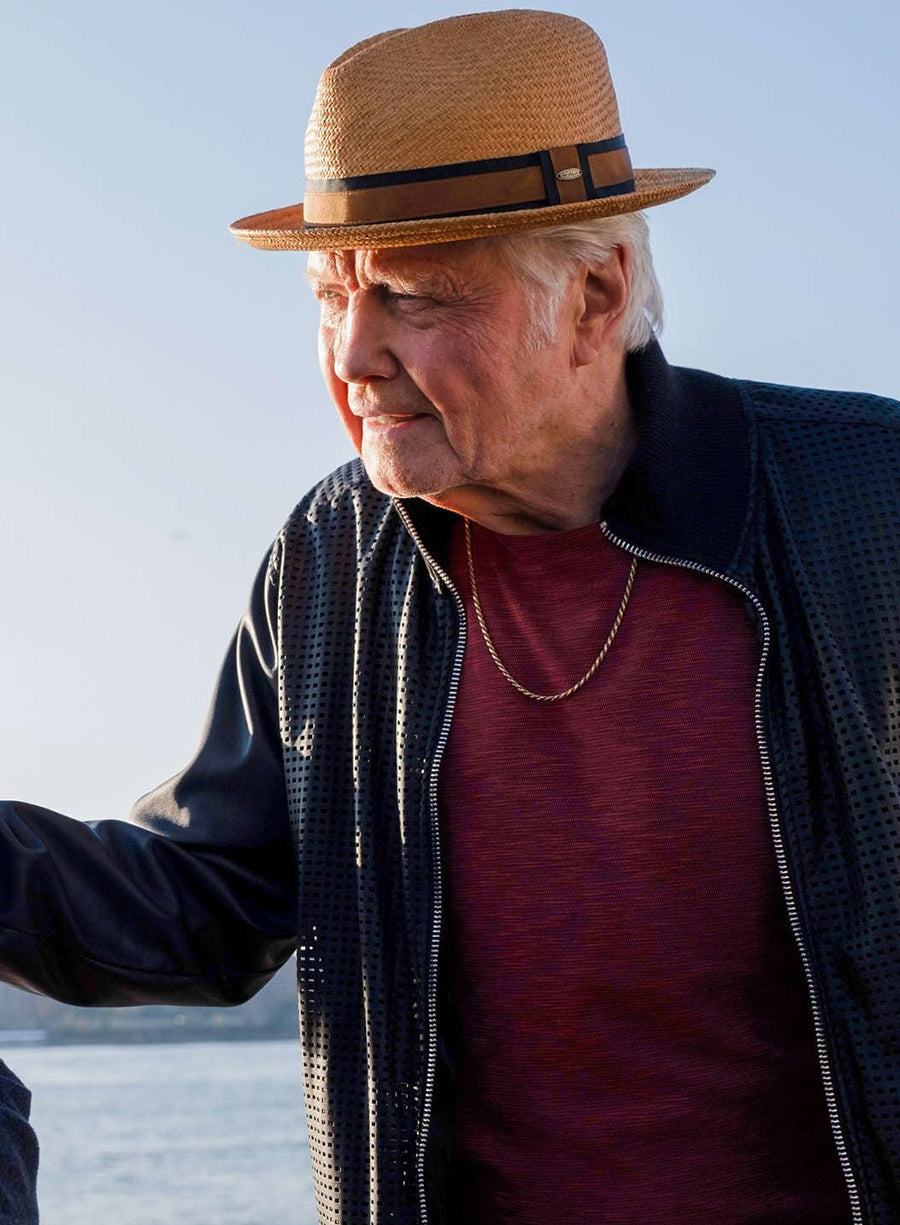 Harpoon Ray Donovan Inspired Black Real Leather Leather Jacket - Mickey Donovan Style