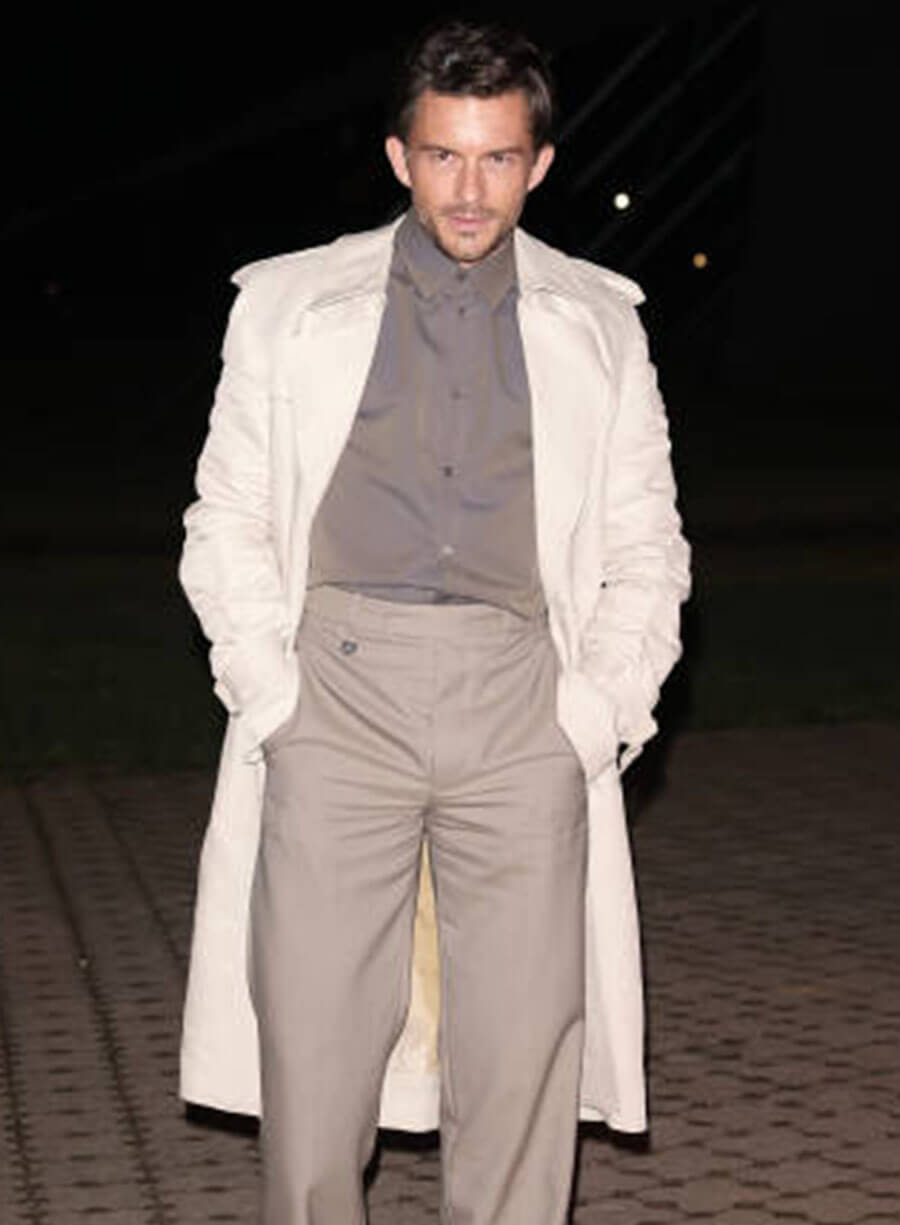 Harpoon Jonathan Bailey Celebrity Sightings Inspired White Coat