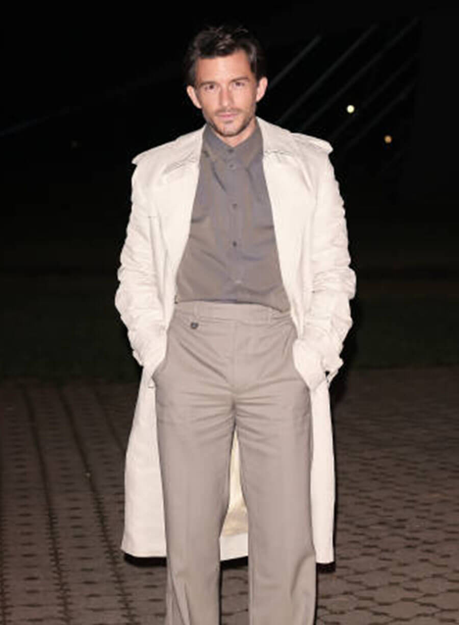 Harpoon Jonathan Bailey Celebrity Sightings Inspired White Coat