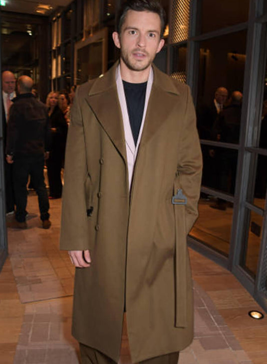 Harpoon Jonathan Bailey Inspired Brown Coat - Press Night Style