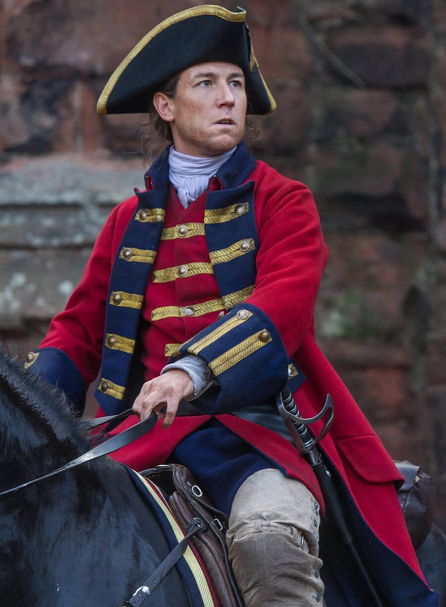 Harpoon Jonathan Randall Inspired Red Coat - Outlander Style