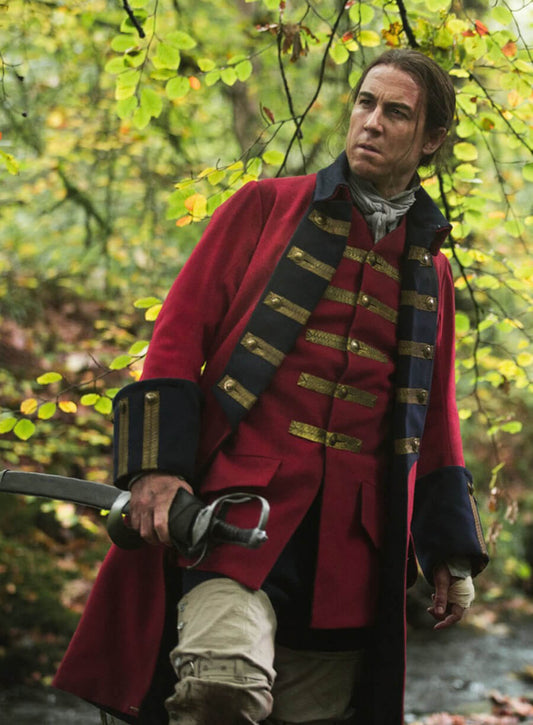 Harpoon Jonathan Randall Inspired Red Coat - Outlander Style