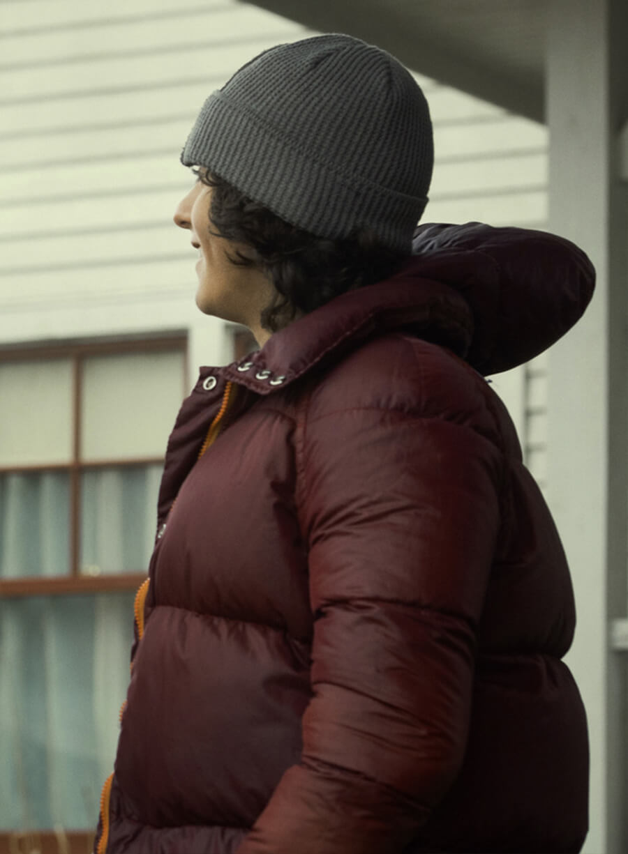 Harpoon Jordan Kent Inspired Maroon Hooded Jacket - Superman & Lois Style