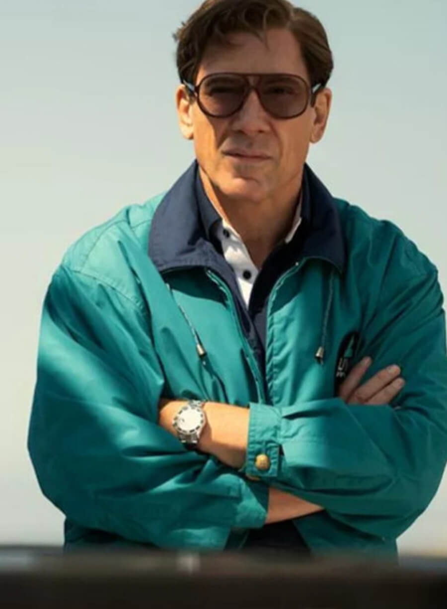 Harpoon Jose Menendez Inspired Blue Leather Jacket - Monsters S02 Style