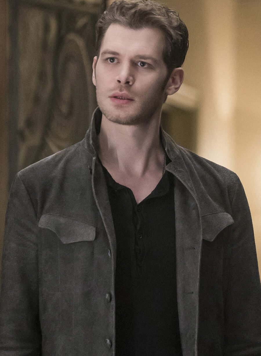 Harpoon Niklaus Mikaelson Inspired Black Leather Jacket - The Originals S03 Style