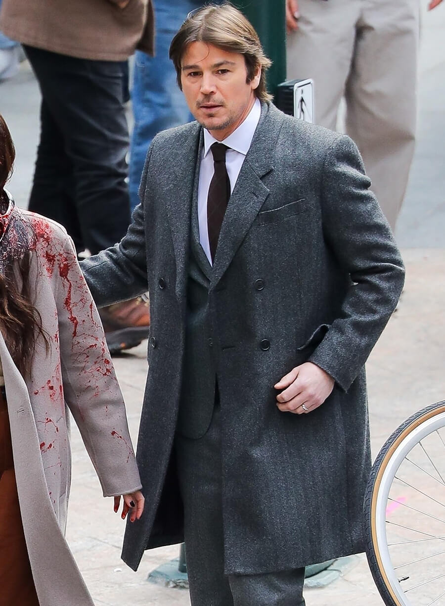 Harpoon Josh Hartnett Inspired Grey Coat - Verity 2026 Style