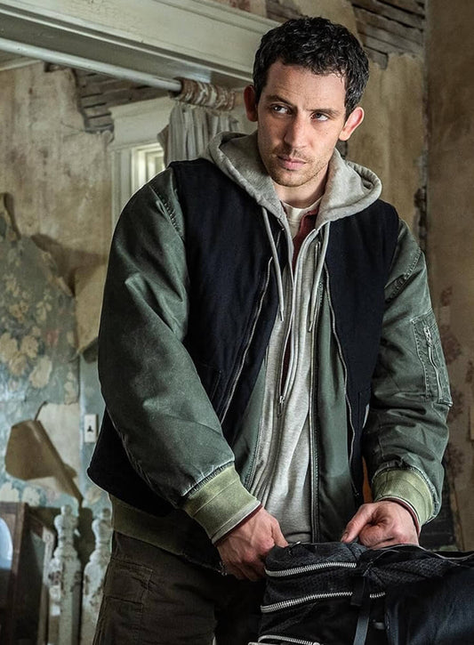 Harpoon Daniel kellner Inspired Black Cotton Fabric Cotton Jacket - Disclosure Day Style