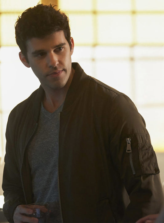 Harpoon Josh Rosza Inspired Brown Bomber Jacket - The Originals Style