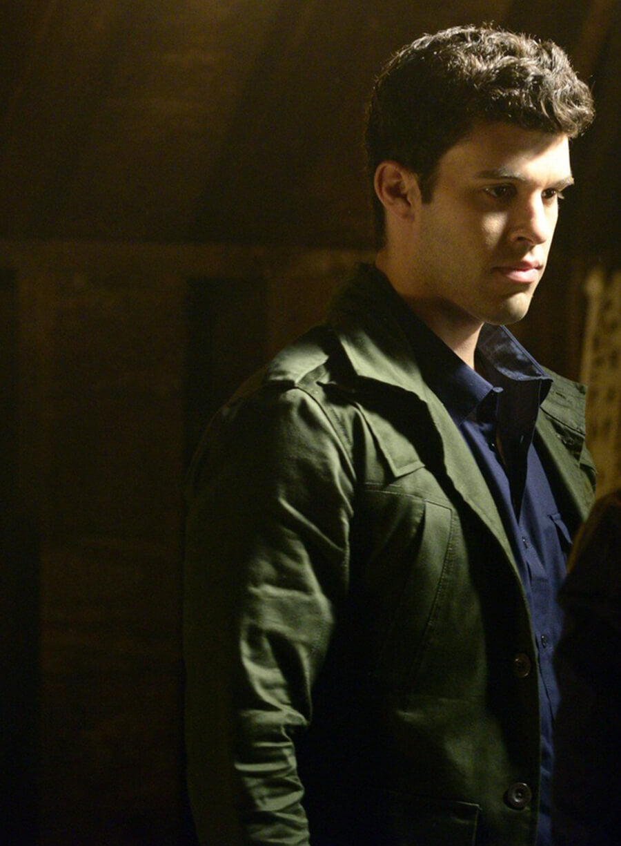 Harpoon Josh Rosza Inspired Green Cotton Jacket - The Originals Style