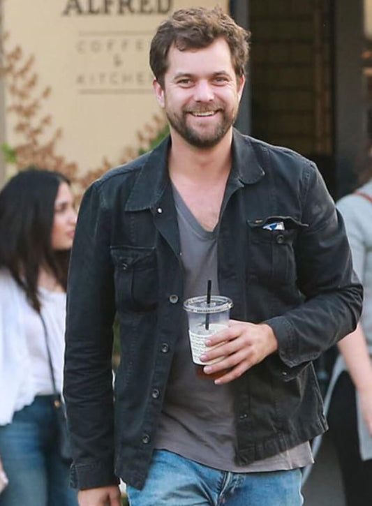 Harpoon Joshua Jackson Inspired Black Cotton Fabric Cotton Jacket