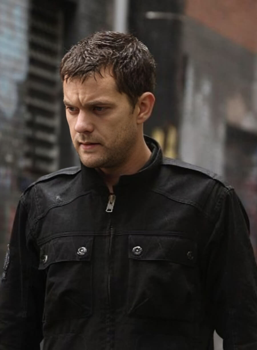 Harpoon Joshua Jackson Inspired Black Cotton Fabric Cotton Jacket