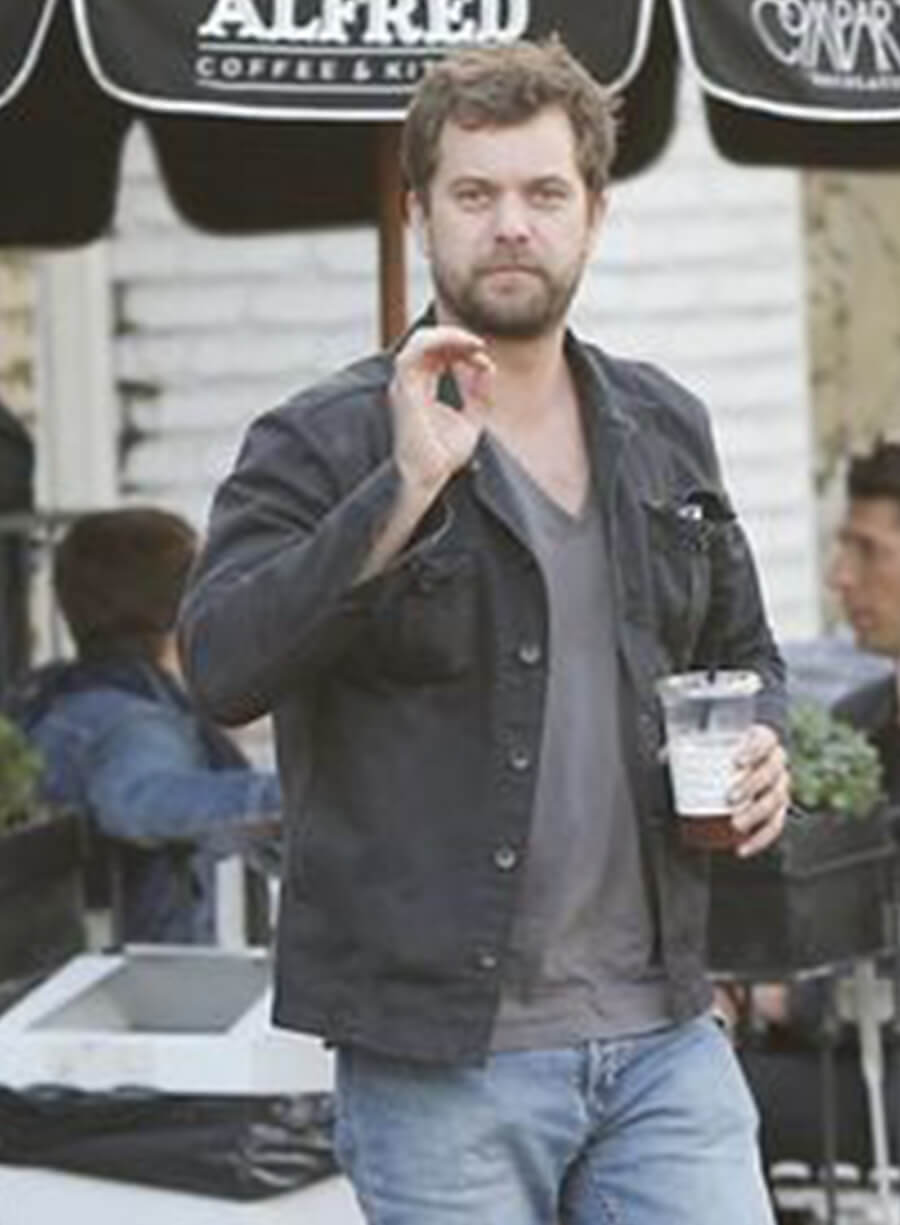 Harpoon Joshua Jackson Inspired Black Cotton Fabric Cotton Jacket