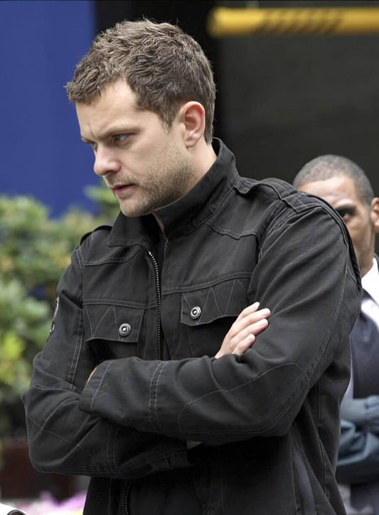 Harpoon Joshua Jackson Inspired Black Cotton Fabric Cotton Jacket