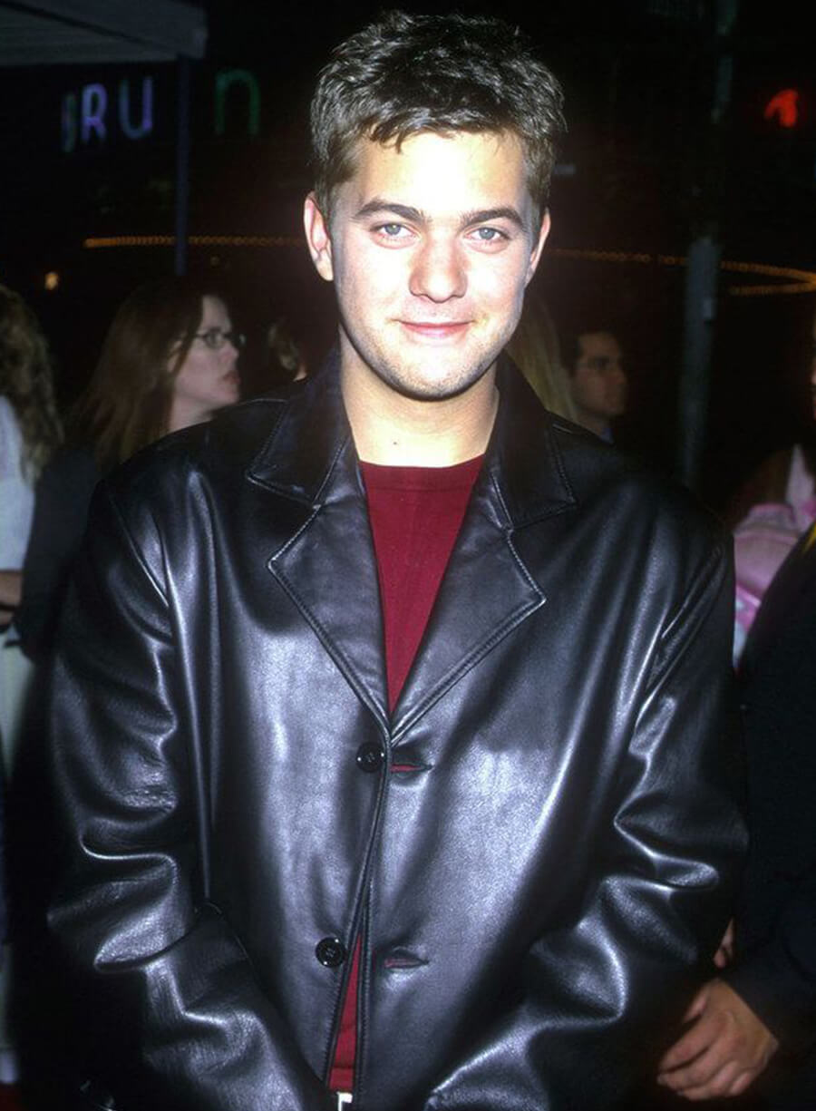 Harpoon Joshua Jackson Inspired Black Real Leather Leather Jacket