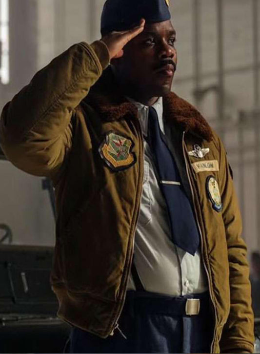 Harpoon Mark Meachum Inspired Brown Bomber Jacket - IT Welcome to Derry Style