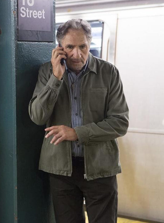Harpoon Judd Hirsch Inspired Green Cotton Fabric Cotton Jacket - Forever Tv Series Style