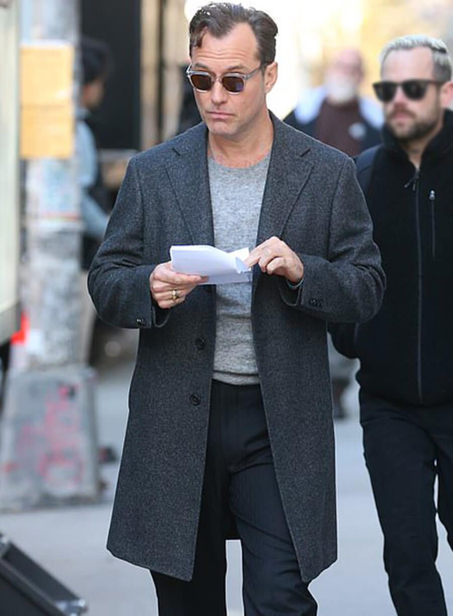 Harpoon Jake Friedken Inspired Grey Coat - Black Rabbit 2025 Style