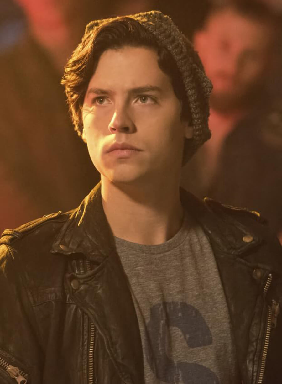 Harpoon Jughead Jones Inspired Black Leather Jacket - Riverdale Tv Series Style