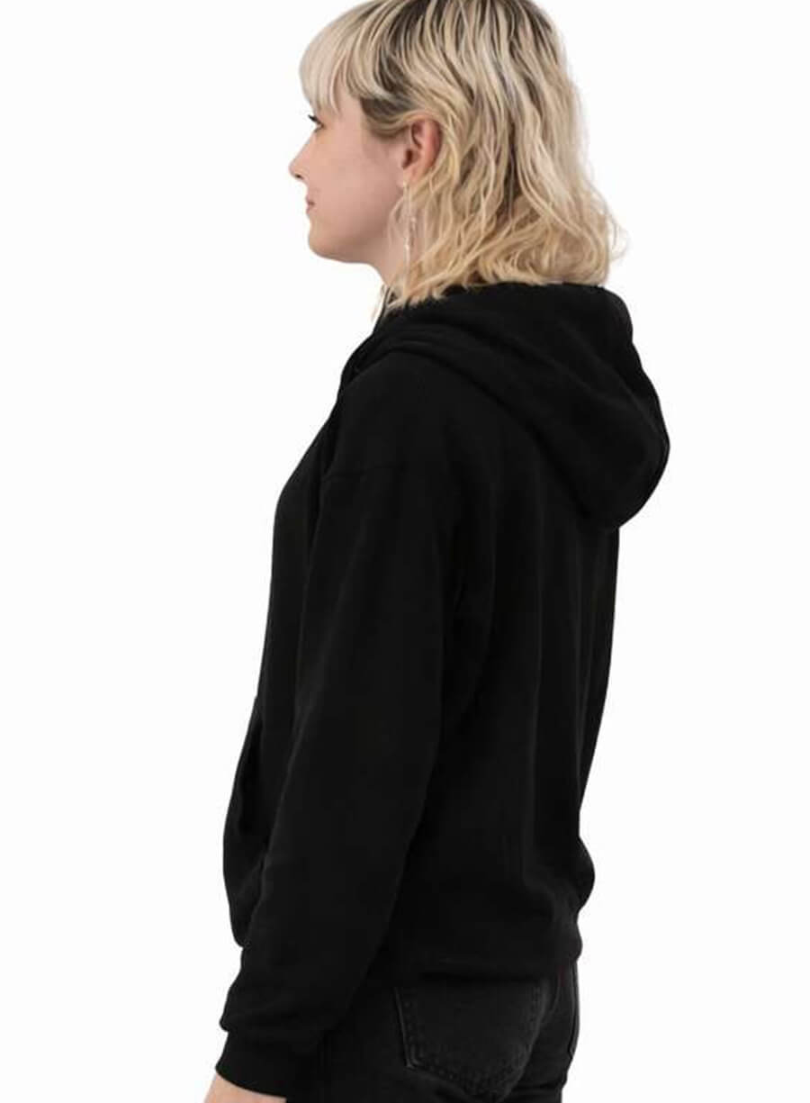 Jules Logan Off Campus 2026 Black Hoodie