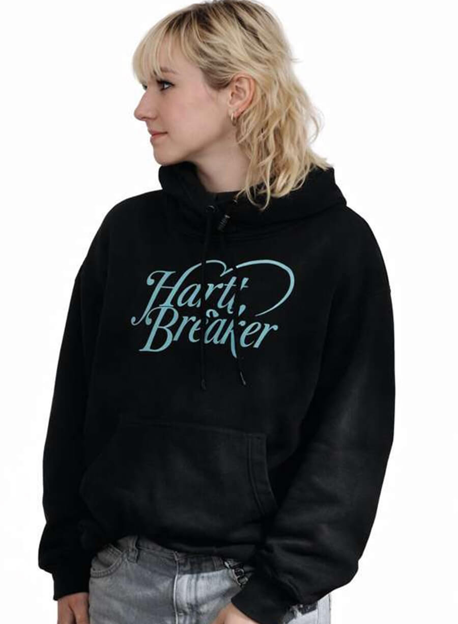 Jules Logan Off Campus 2026 Black Hoodie