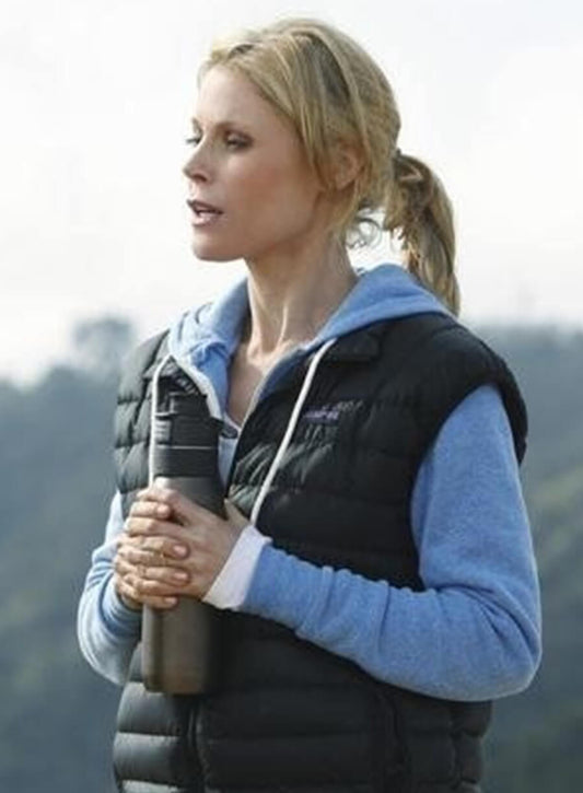 Harpoon Julie Bowen Modern Family Vest Inspired Black Leather Jacket
