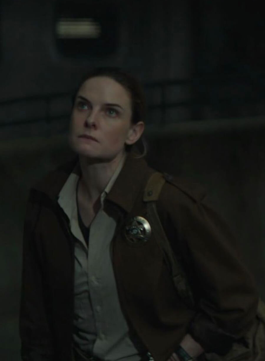Harpoon Juliette Nichols Inspired Brown Cotton Jacket - Silo S01 Style